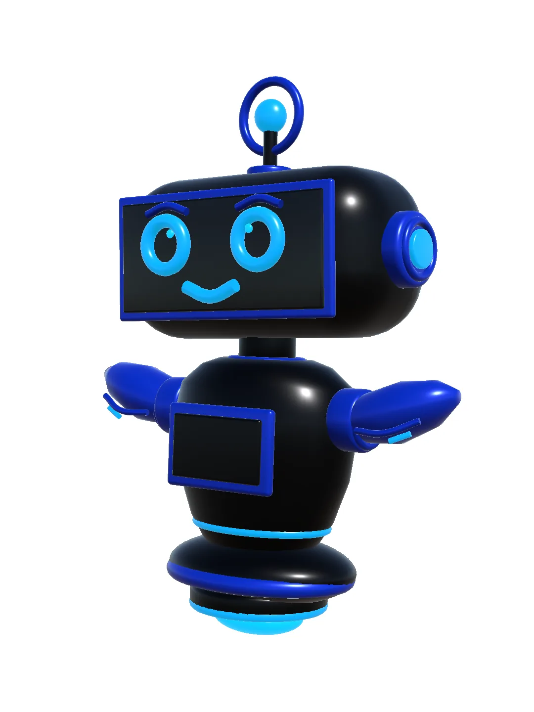 Holographic exhibit host
